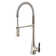 Sinema Pre-Rinse High Arc Spring Pull Down Single Handle Kitchen Faucet
