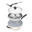 Ensemble 4 pièces de casseroles préférées Cuisinart (poêle multi-usages de 4,5 pte avec couvercle, cuiseur à vapeur, tourneur à fentes)-98131878