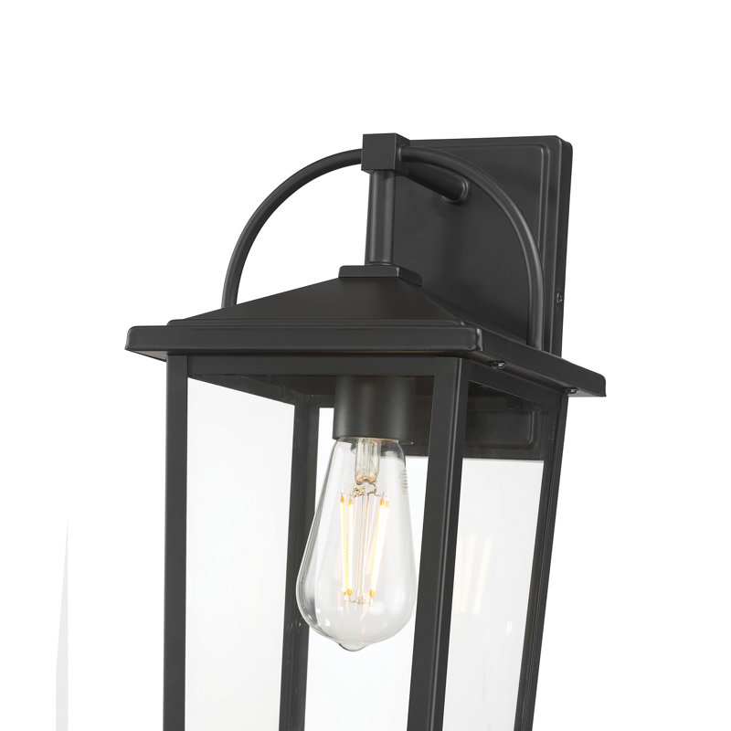 Strathden 13.5" High 1-Light Outdoor Lantern, 13.5