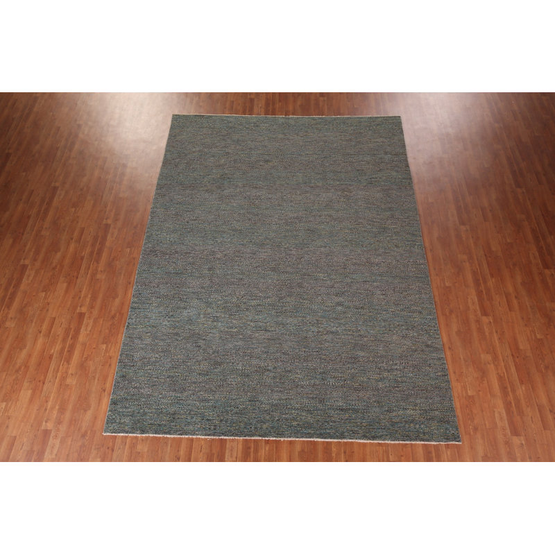 Tapis contemporain Gabbeh 9 x 12 po