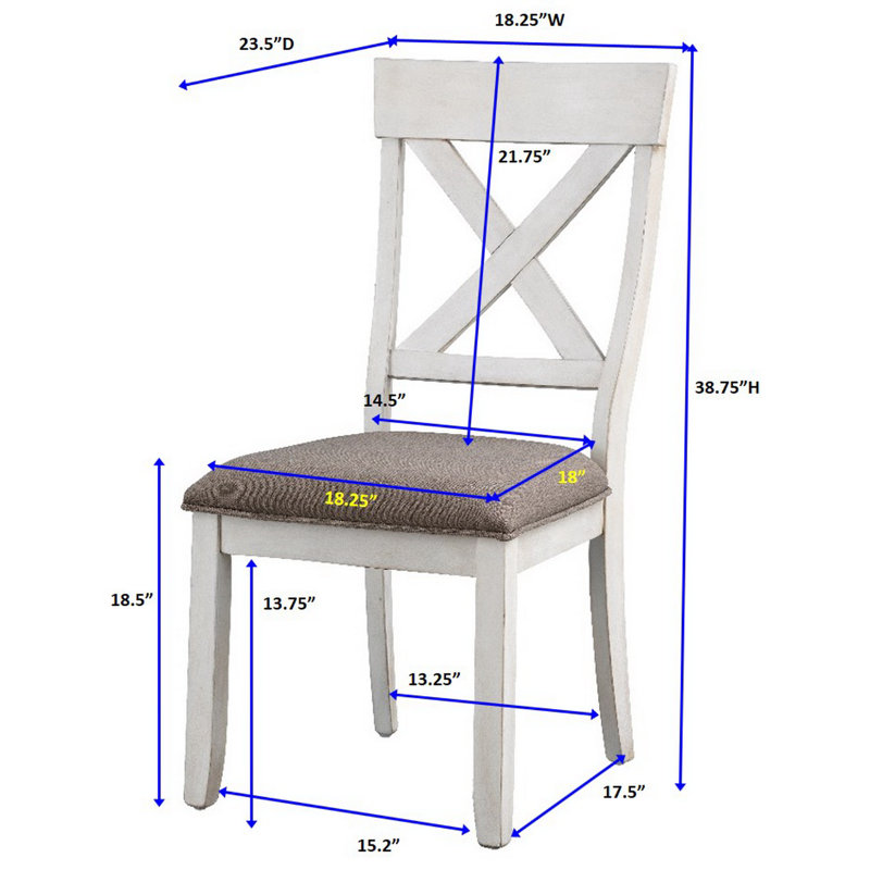 Ensemble repas pour 6 personnes Daker, Crème / brun