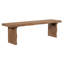 Banc en bois avec pieds robustes