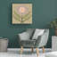 «Graphic Folk Flower III» sur toile-1870884001