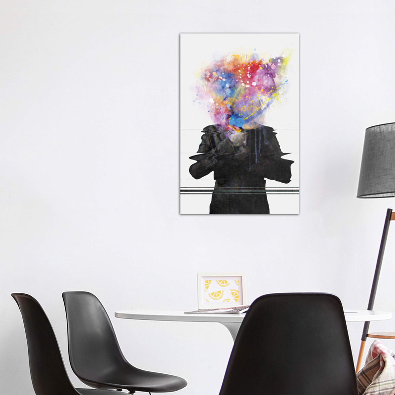 «Glitch Mob» par Daniel Taylor - reproduction d'art, H 48 po x l 32 po x P 1,5 po, Toile tendue