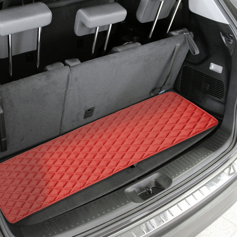 Odoms Non-Slip Door Mat, Red, 40" L x 14" W