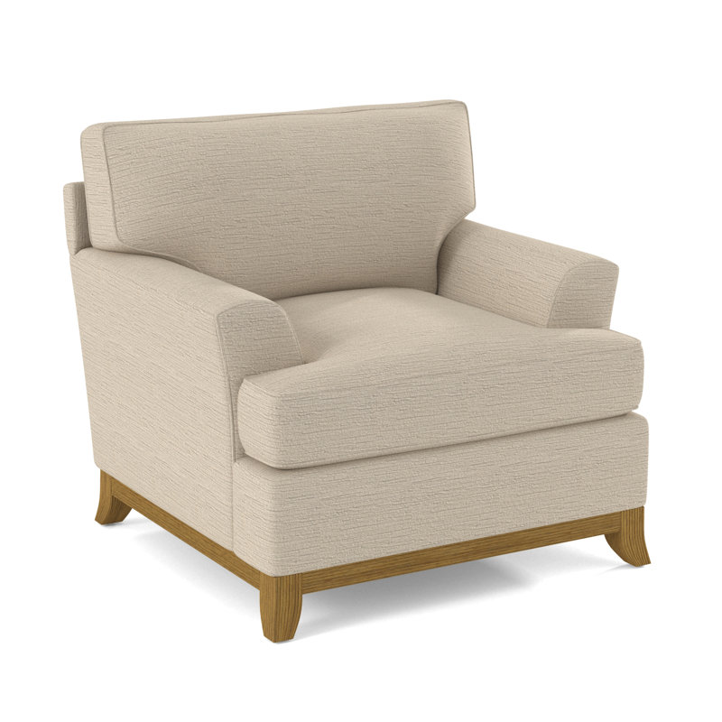 Oaks Way Armchair, Beige Performance Fabric; 0851-73, Honey