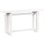 Table de couloir moderne avec plateau en bois de pin - polyvalente pour une console de style design