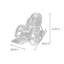 Chaise berçante en rotin-103252440