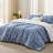 Best Seller Bedsure Comforter Set Reversible Cute Floral Bedding, 89GSM-116745447-116745448