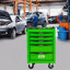 Coffre à outils roulant en métal avec 5 tiroirs, armoire à outils à 5 tiroirs de 20 po avec glissières à roulement à billes, coffre à outils en acier-1385591780