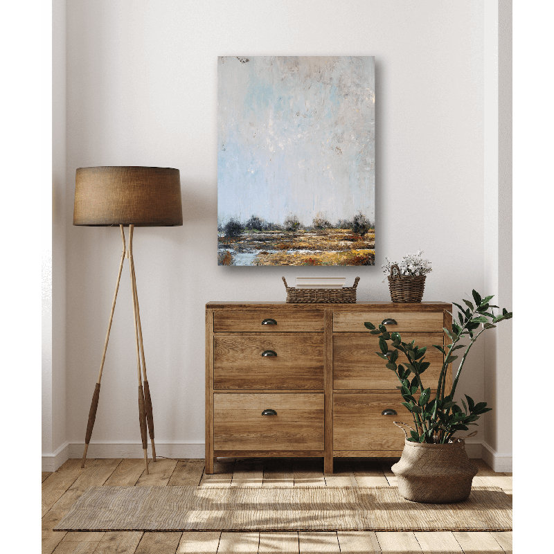 Shem Creek by John Beard - Artist Enhanced Canvas Print, 48" H x 36" W x 1.5" D