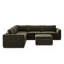 Colt 3PC Sectional W/ Ottoman-Surrey Olive-1336539149