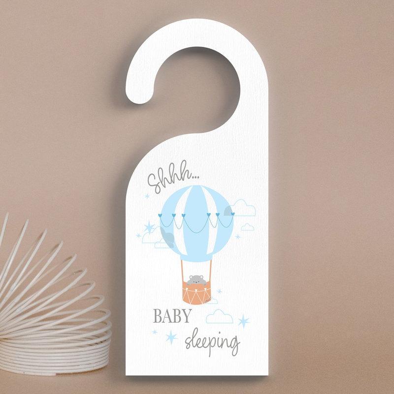 Nakke Text & Numbers Box Signs & Plaques, White/Blue