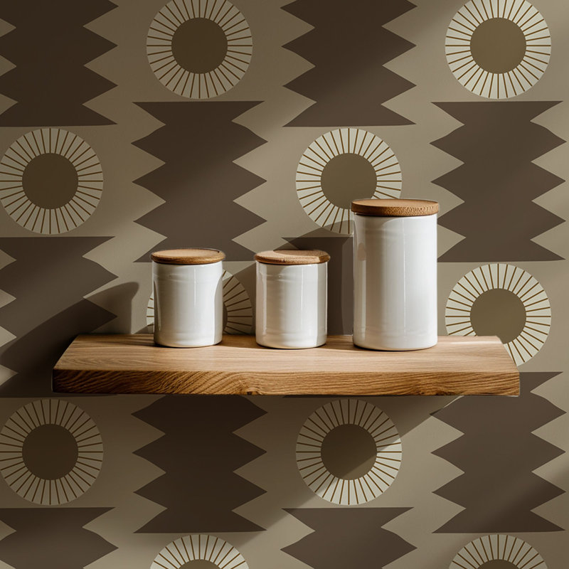 Drystone - Wallpaper, Umber, Paper, Non-Pasted