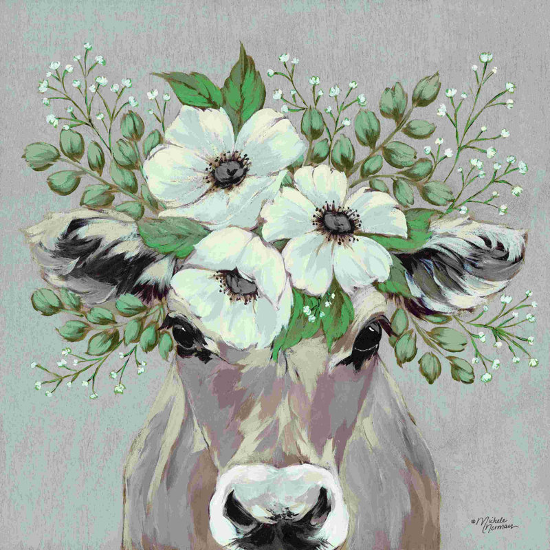 Flora, vache jersey 2884340, H 12 po x l 12 po