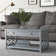 Lund 36" Wooden Rectangular Coffee Table with 1 Drawer and 1 Shelf