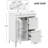 24'' Single Bathroom Vanity with Ceramic Top-756287346