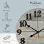 Horloge murale 10,8 po Waltham-88490611