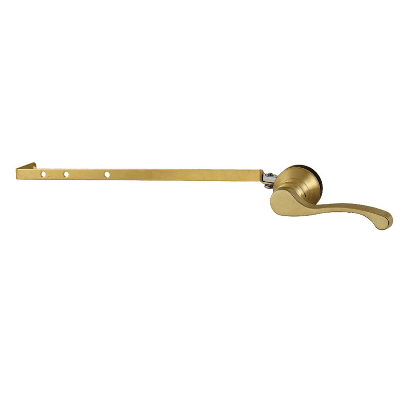 Levier de réservoir de toilette universel à fixation avant ou latérale Kingston Brass KTFLD Kingston, Chrome poli