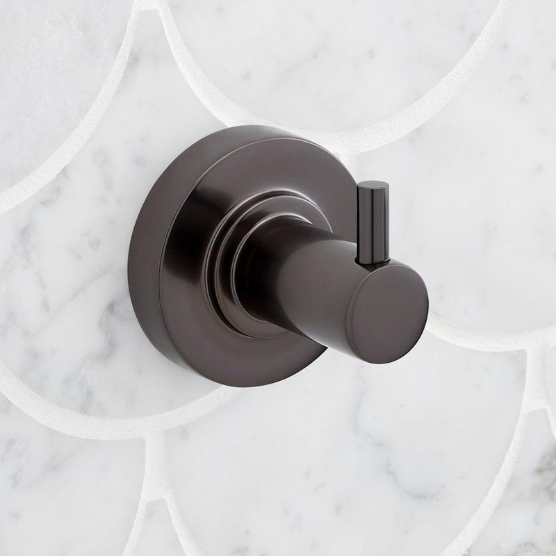Lexia Single Robe Hook, Gunmetal