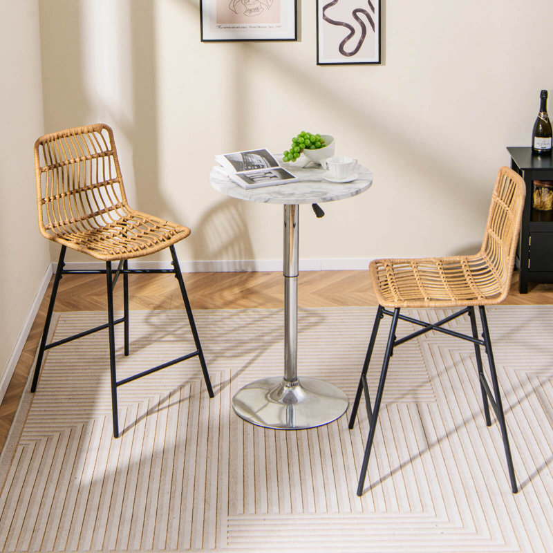 Tabouret de comptoir 27 po Aldrina