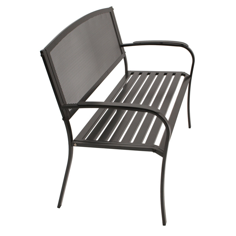 Wadena Iron Bench