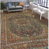Maksimilian One-of-a-Kind 10'1" X 13'4" 2022 Wool Area Rug Black