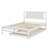 Platform Bed With Adjustable Trundle