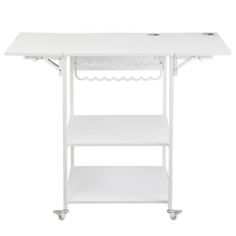 Table de pressage à chaud mobile à 3 niveaux Sunee, Blanc