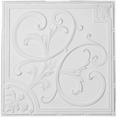Carreau de plafond l 24 po x H 24 po x P 3/4 po