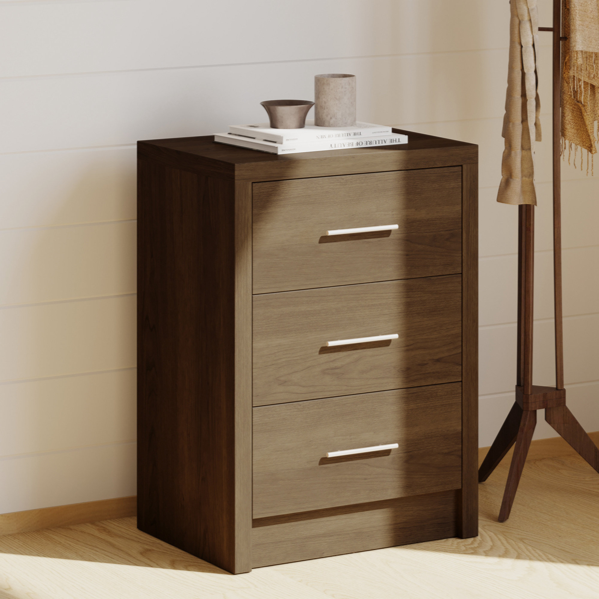 Ebern Designs BOLOGNA BEDROOM 3-DRAWER CHEST - Wayfair Canada