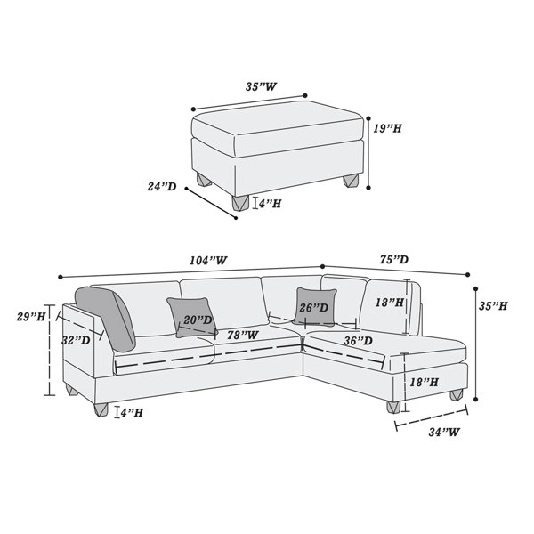 Dimensions du produit