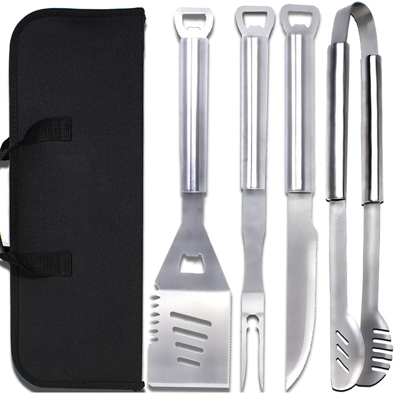 Stainless Steel Dishwasher Safe Grilling Tool Set
