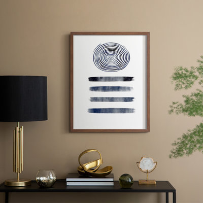 «Abstract Abstract», reproduction encadrée - prêt à accrocher -
