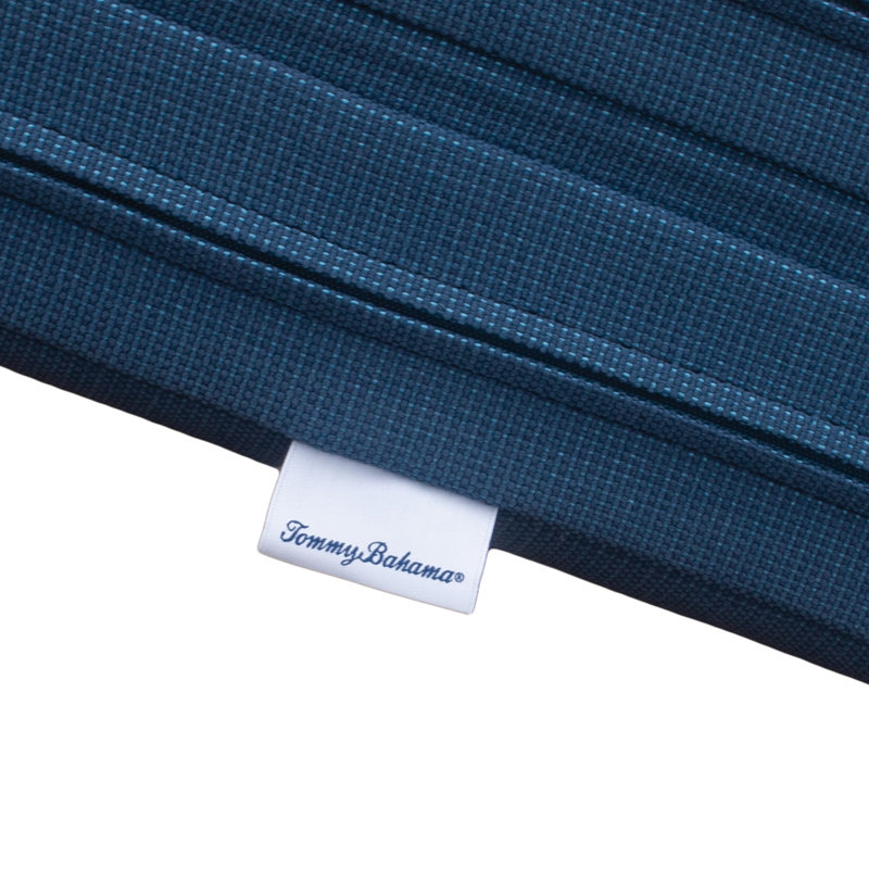 TB Chaise Tommy Bahama 1 - Piece Outdoor Seat/Back Cushion, 24"W x 79"L, Bamboo Bay Cobalt