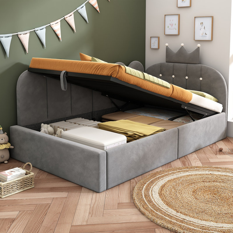 Bed, Grey