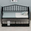 Le lit de jour avec tiroirs de rangement offre une fabrication durable et un style polyvalent pour les chambres d'amis-158828750