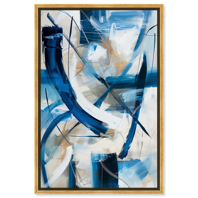 Art mural abstrait Mid-Century par Art Remedy