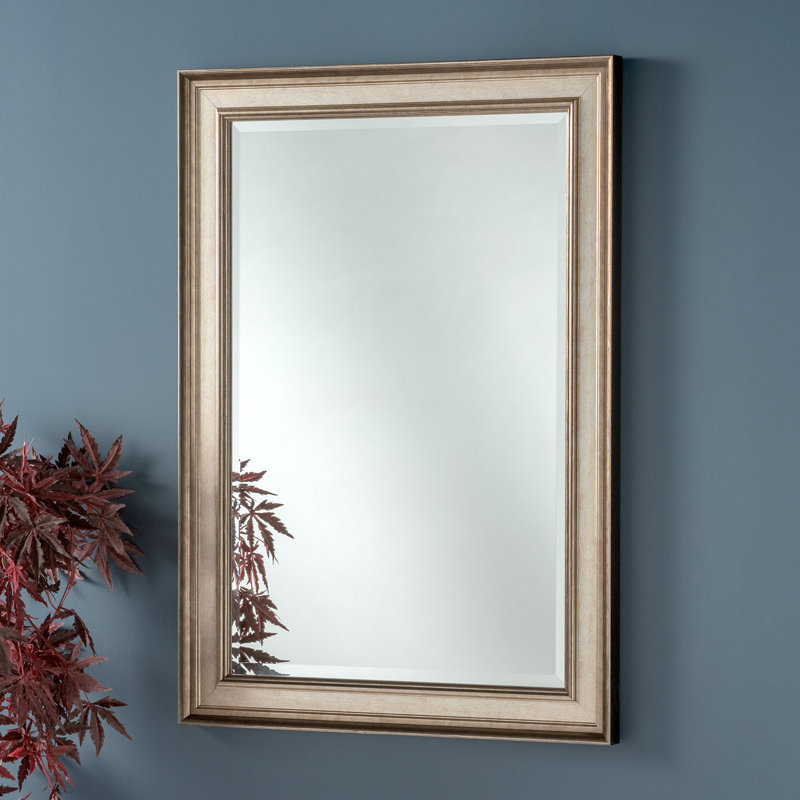 Pinconning Solid Wood Rectangle Wall Mirror, 168cm H x 76cm W