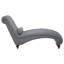 Chaise chic avec capitonnage à boutons, tissu texturé, structure stable et coussin de soutien élégant avec boutons, garniture cloutée, confortable-636457696