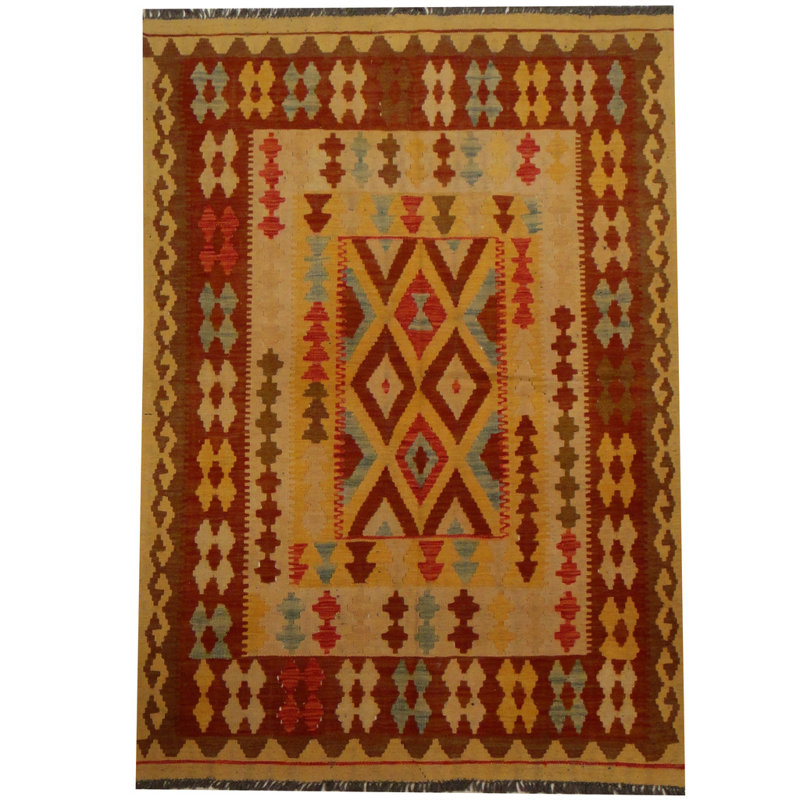 Azpeitia Wool Southwestern Indoor Rug