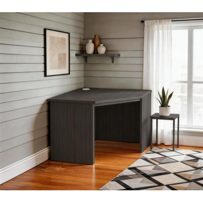 Brittaney Corner Solid Wood Base Writing Desk