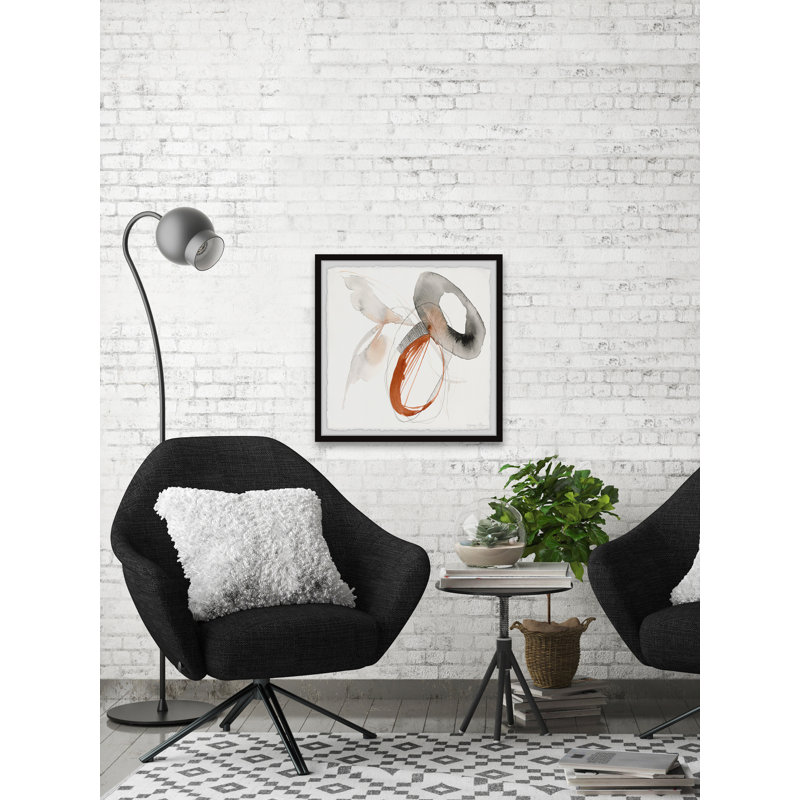 Sienna Rounds I by Marmont Hill - Single Picture Frame Painting, 41cm H x 41cm W