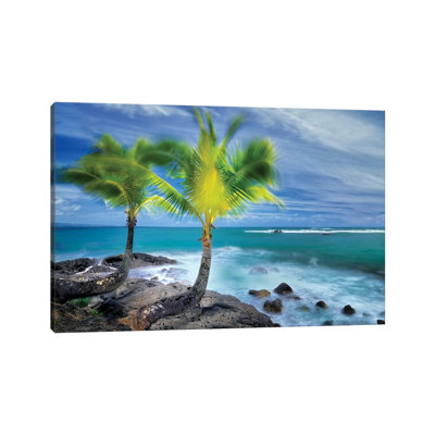 «Tropical Together I» par Dennis Frates - Giclée sur toile tendue avec châssis