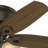 42" Builder Low Profile 5 - Blade Flush Mount Ceiling Fan with Pull Chain and Light Kit Included-56004932