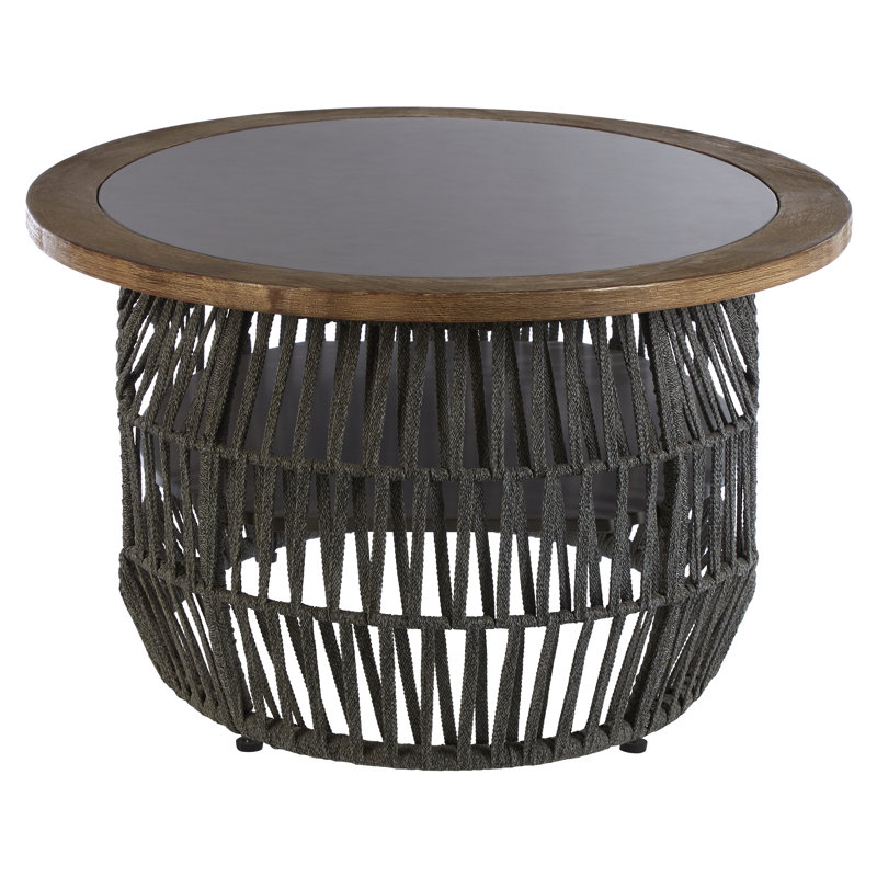 Kendal Drum Coffee Table with Storage