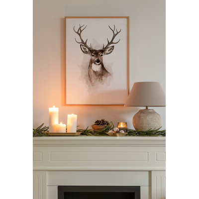 Superbe peinture décorative en panneau de fibres à densité moyenne, 12,9 po x 18,9 po | Cadre 100% bois massif (épaisseur: 0,8 pouce) | L'impression numérique vibrante, parfaite pour la décoration intérieure et les murs de galerie, ajoute élégance et style à n'importe quelle pièce