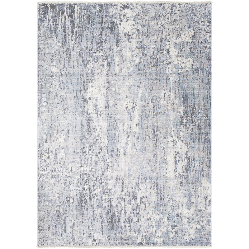Hersche Abstract Indoor Rug, Rectangle 7'10" x 10'3"
