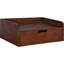 Tablette d'appoint en bois massif avec tiroir Casiano-1289071784