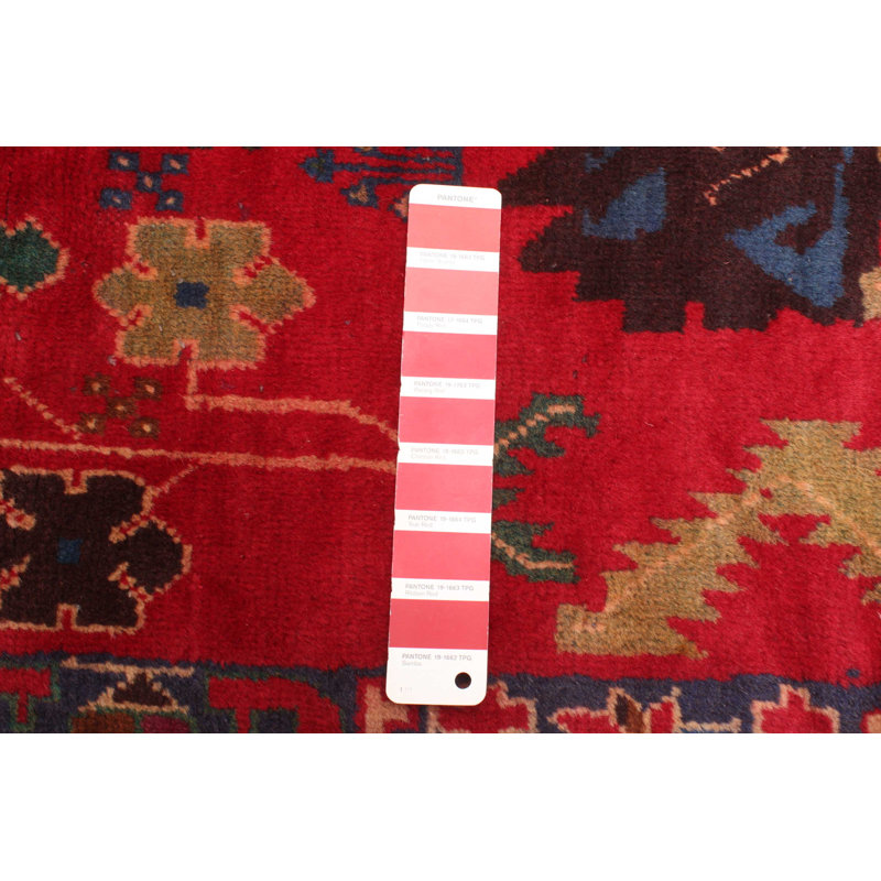 Rizbaft Red Rug 3'6" x 6'8"